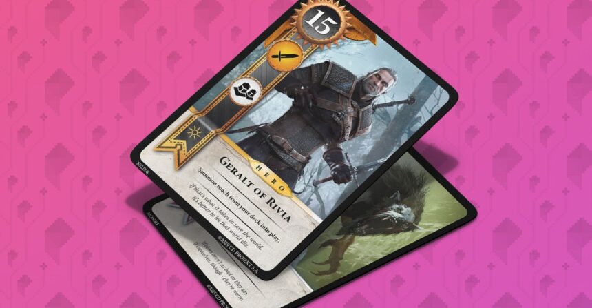 Finally, The Witcher 3’s Gwent will be playable in real life