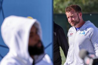 Rams coach Sean McVay still has love for Odell Beckham Jr., released by Dolphins