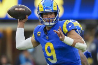 Rams' Matthew Stafford takes aim at a fifth game without an interception