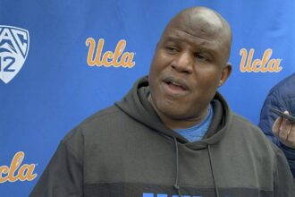 UCLA parts with offensive coordinator Eric Bieniemy after one difficult season