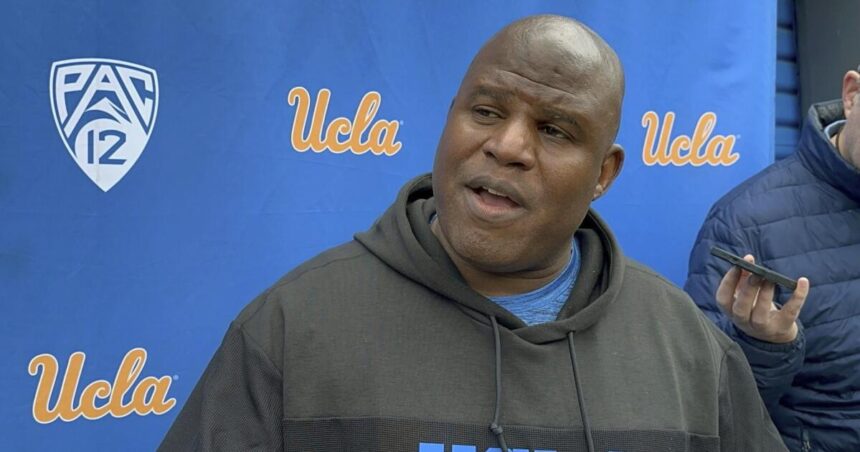 UCLA parts with offensive coordinator Eric Bieniemy after one difficult season