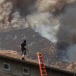 Lightning, hail, strong winds, flash flood warnings: SoCal has a serious case of fire weather