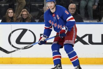 Ducks to acquire Rangers captain Jacob Trouba