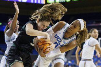 No. 1 UCLA overcomes absence of Lauren Betts in dominating win over Cal Poly