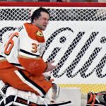 John Gibson leaves with eye injury in Ducks' loss to Golden Knights