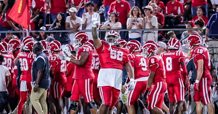 Prep talk: Defensive lineman Tomuhini Topui of Mater Dei is Trinity League MVP