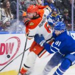 Ducks fall to Maple Leafs as losing streak stretches to five games